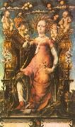 MICHELE PANNONIO Ceres Enthroned china oil painting reproduction